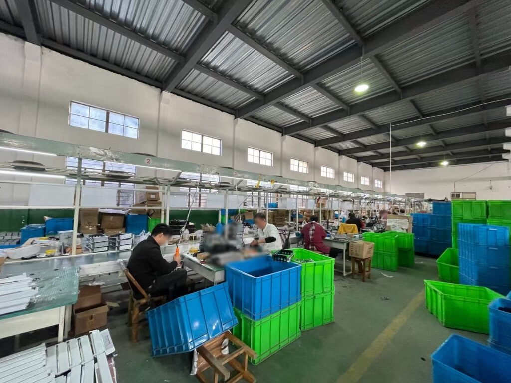 Photo of the production line at Winstuns Stationery Factory